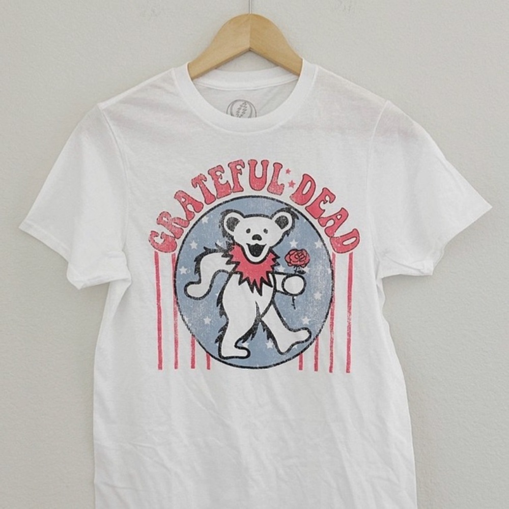 NEW Grateful Dead Bear Graphic Tee - Picture 5 of 6